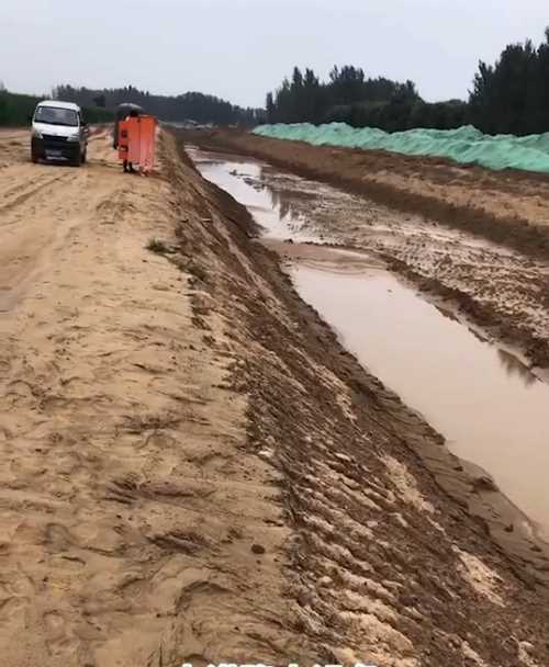 新乡获嘉县河道降水