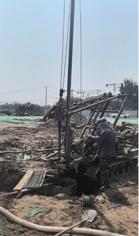 新乡获嘉县工地打井